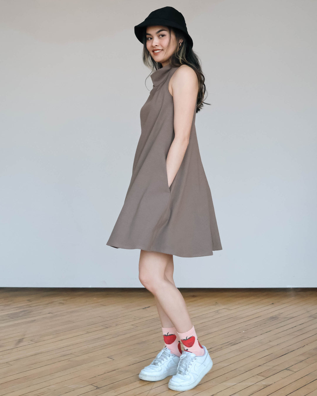 Wendy Cowl Dress