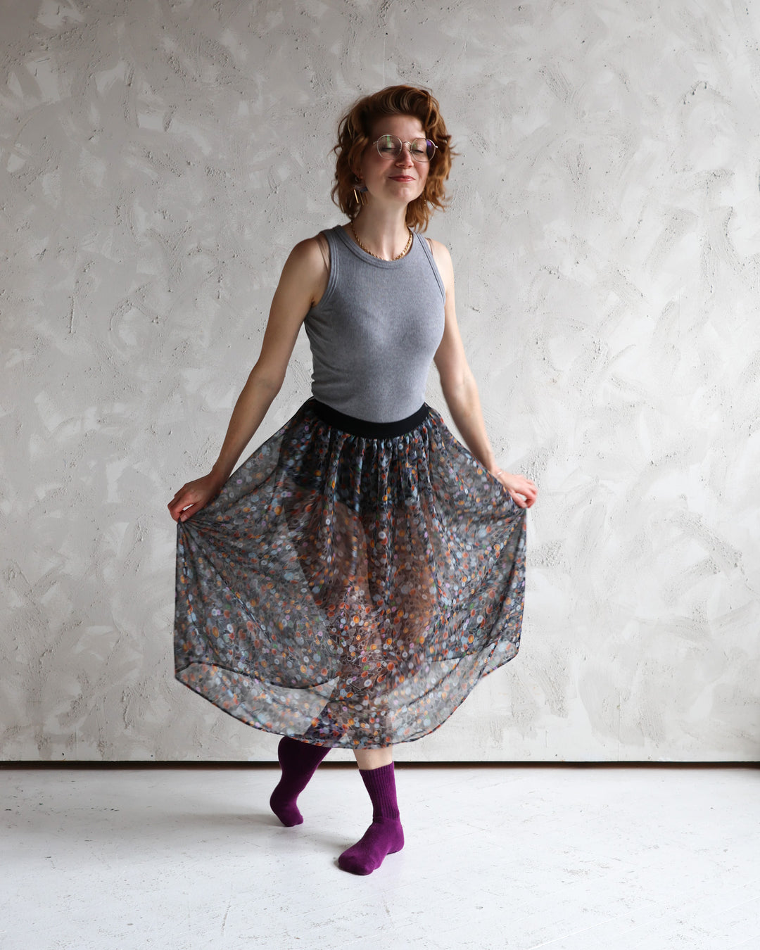 Pavlova Sheer Skirt