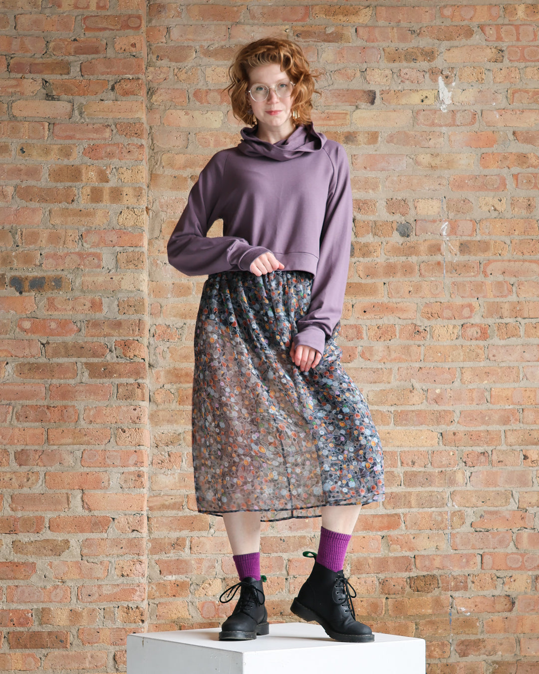 Audrey Cropped Hoodie