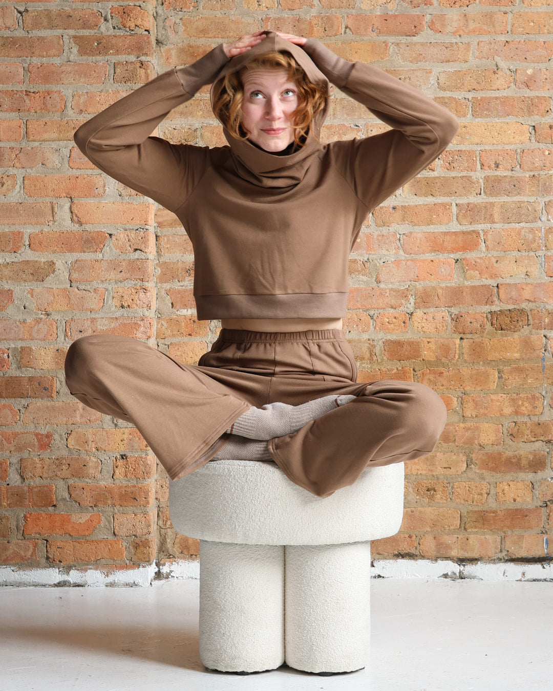 Audrey Cropped Hoodie