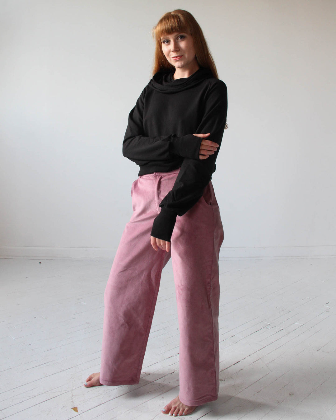 Audrey Cropped Hoodie