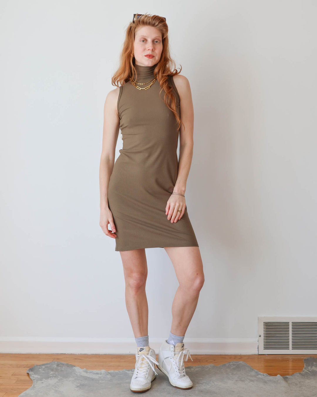 Twiggy Turtleneck Dress