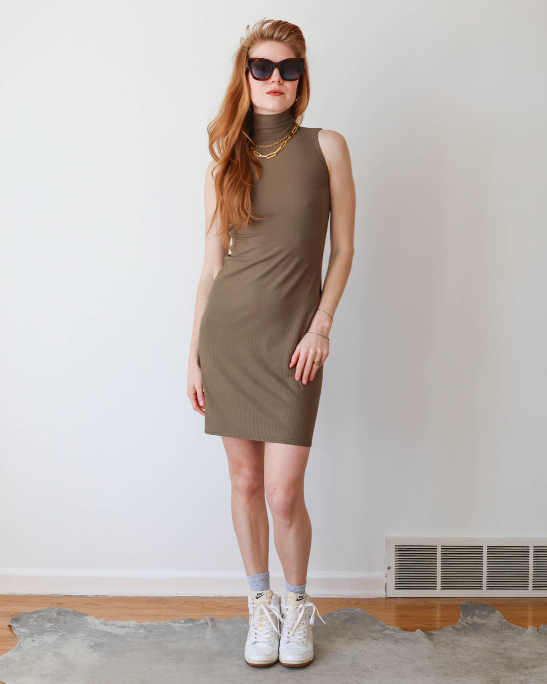 Twiggy Turtleneck Dress
