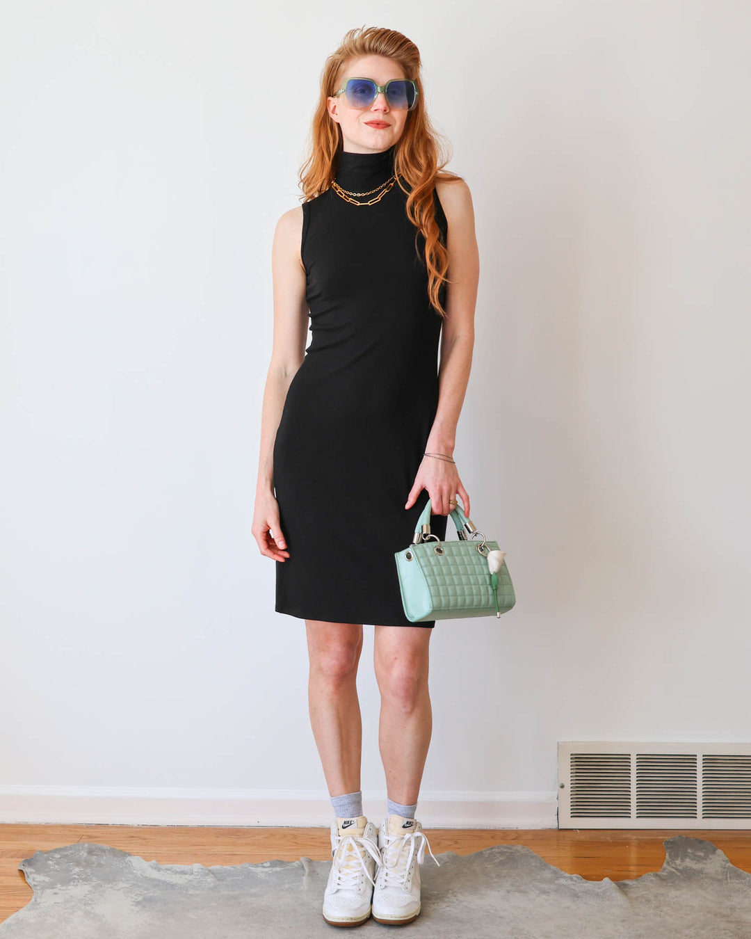 Twiggy Turtleneck Dress