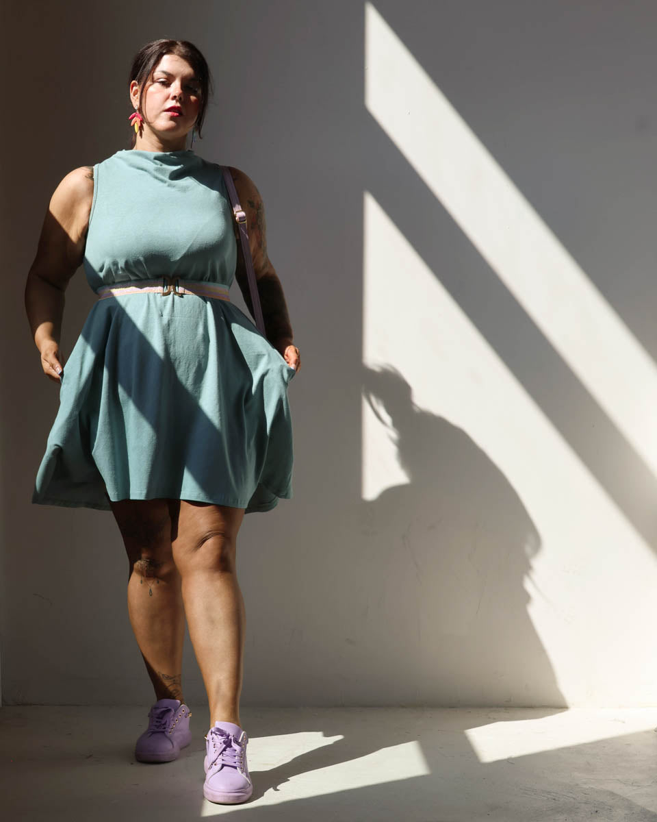 Wendy Cowl Dress