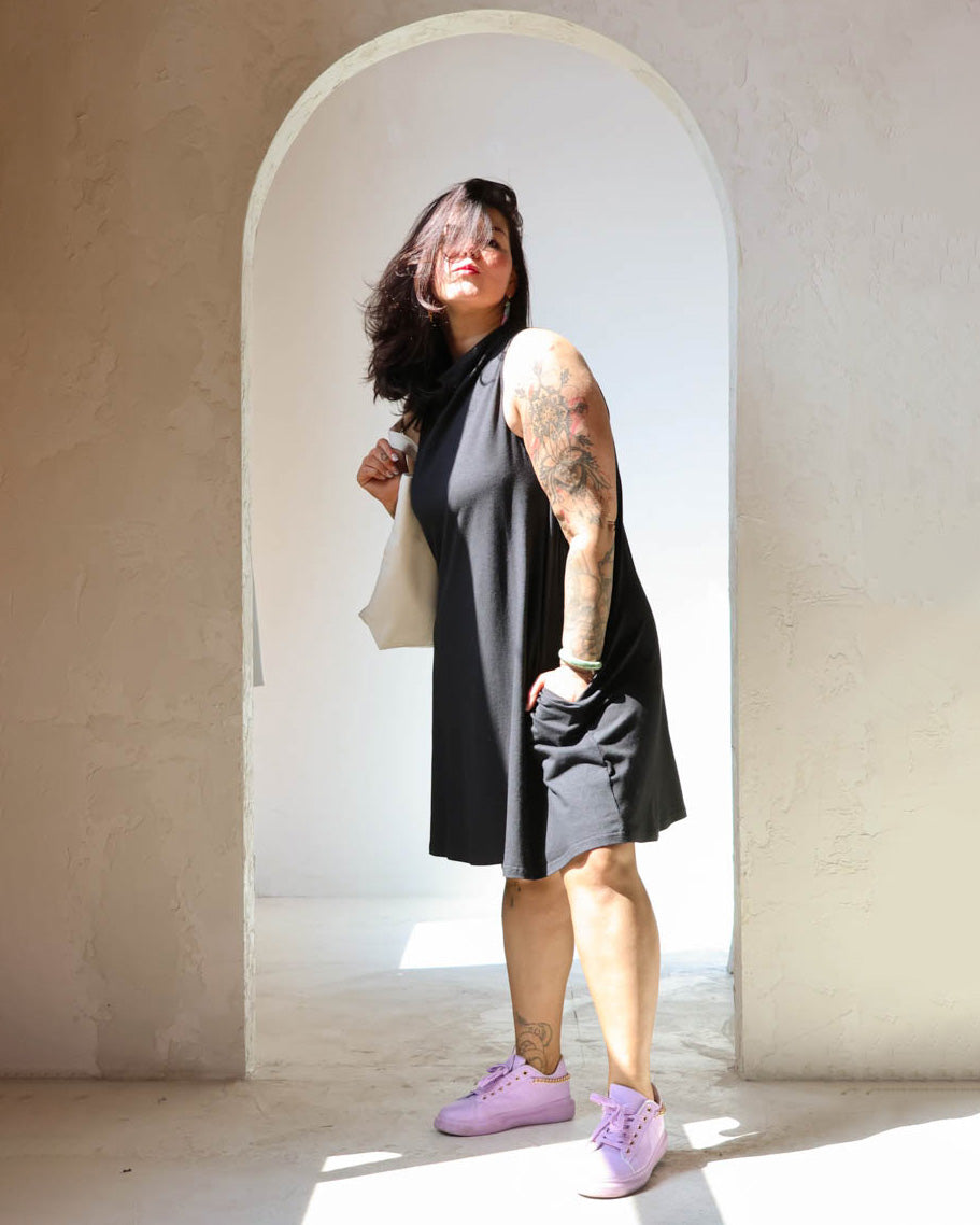 Wendy Cowl Dress